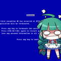 ME with BSOD - Me Wallpaper