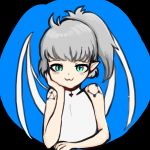  blue_eyes elf_ears grey_hair kali_linux linux wings  rating:Safe score:0 user:etumdev